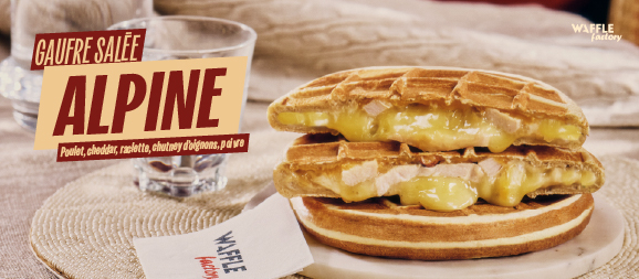 Nouvelle carte d'hiver disponible chez Waffle Factory au Kirchberg Shopping Center