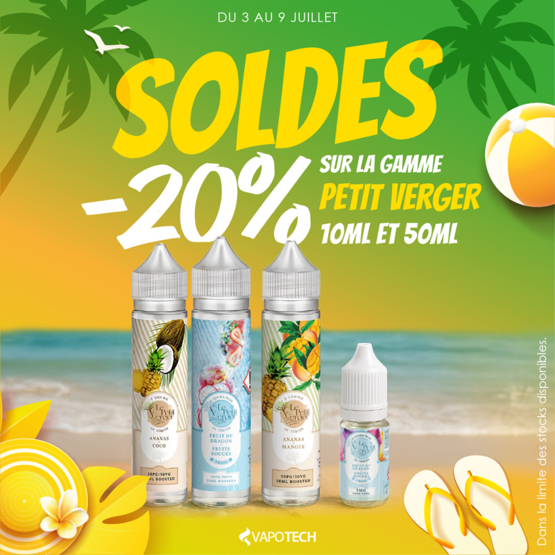 Soldes Vapotech : 2ème semaine !