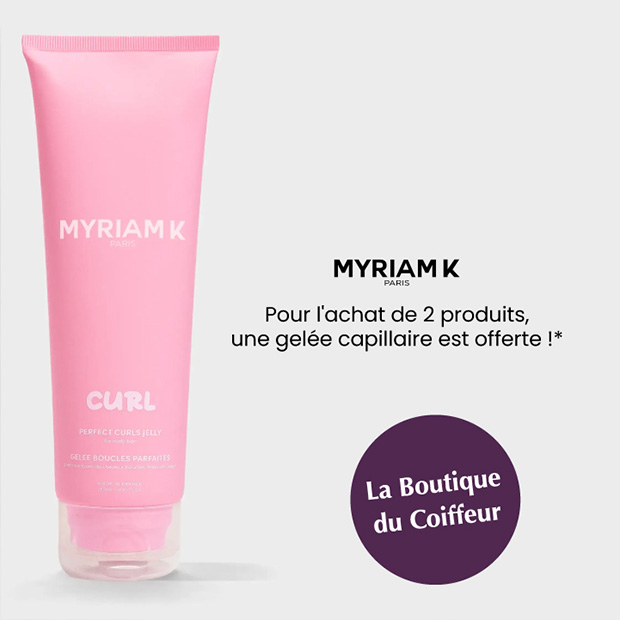 Myriam K Paris : une gelée capillaire offerte pour l'achat de 2 produits !*
