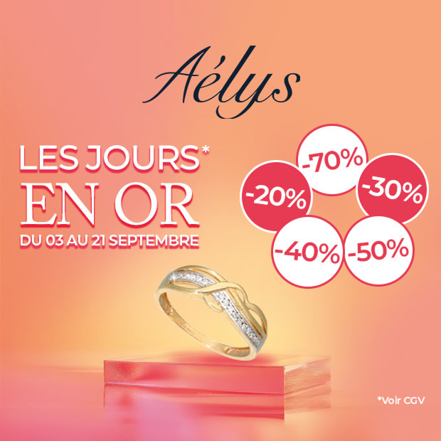 Les Jours en Or c'est chez Aelys