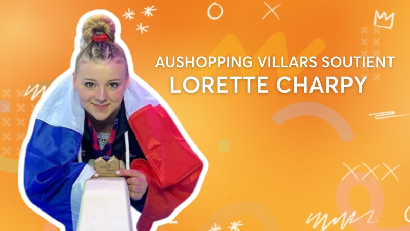 AuShopping Villars soutient Lorette Charpy