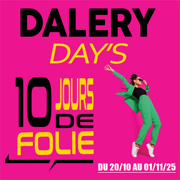 Les Dalery Days sont de retour du 20 octobre au 1er novembre