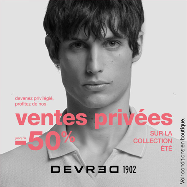 Ventes Privées Devred jusqu'à -50%*