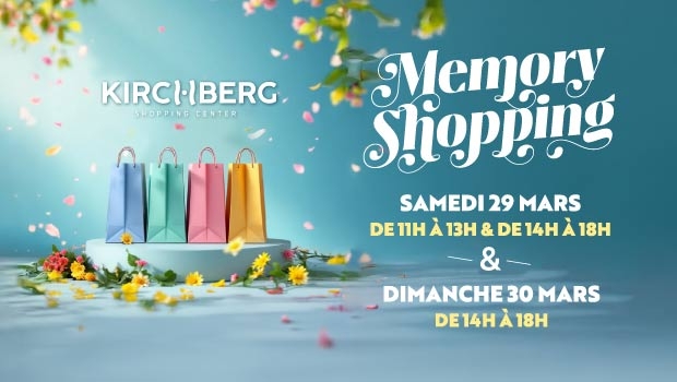 Memory Shopping, shopping de printemps au Kirchberg Shopping Center