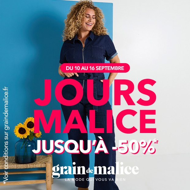 Les Jours Malice vous attendent chez Grain de Malice