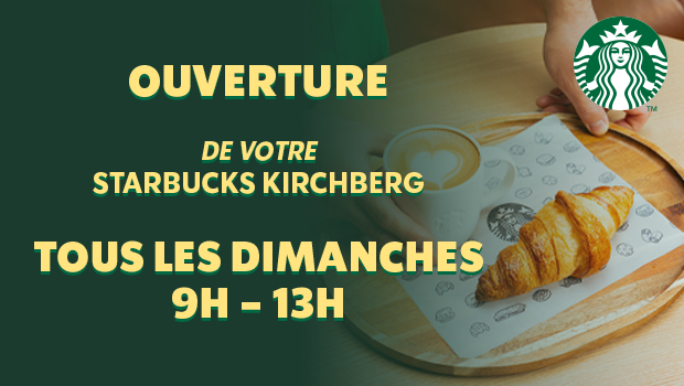 Ouverture dominicale Starbucks