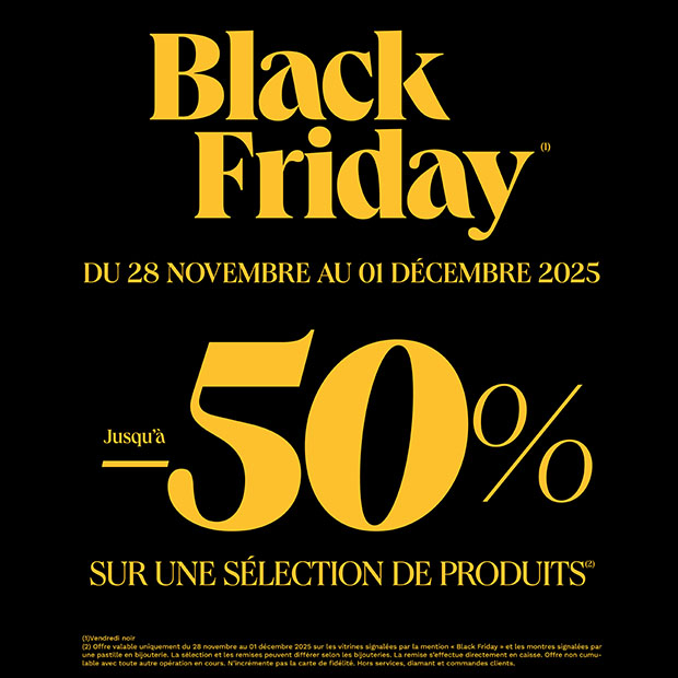 Histoire d'or | Black Friday : -50% sur une sélection de produits