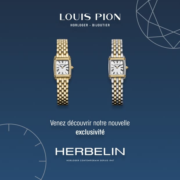 Exclusivité Herbelin chez Louis Pion