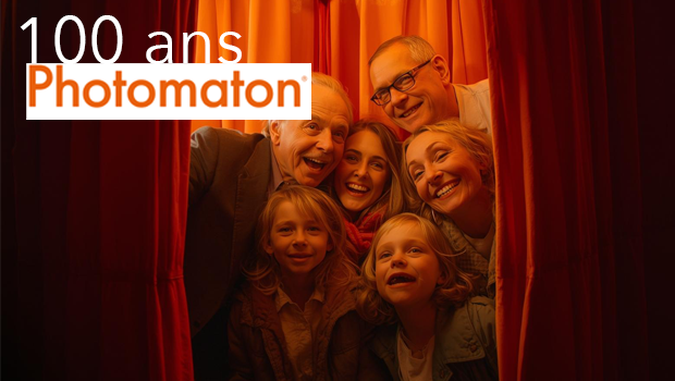100 ans anniversaire photomaton à aushopping pole europe