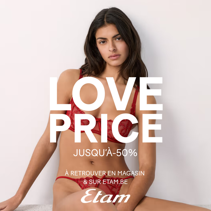 Offre Etam : jusqu'à -50% sur une sélection. Du 15 septembre au 29 septembre 2025.