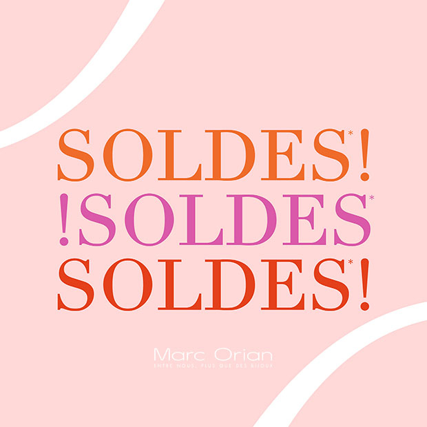 Soldes d'été chez Marc Orian