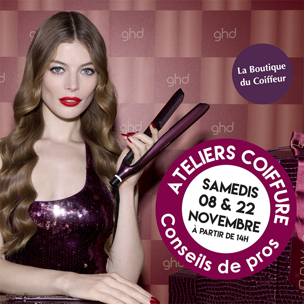 La Boutique du Coiffeur | ATELIERS COIFFURE GHD - Novembre 2025