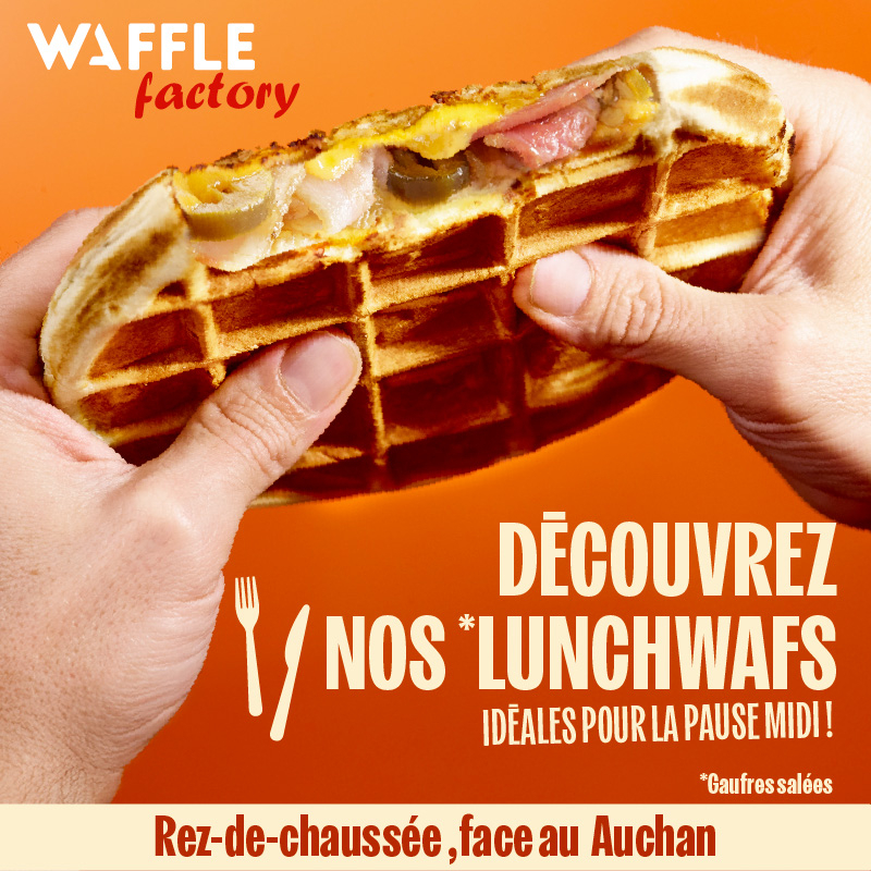 Waffle Factory Gaufres salées aka Lunchwafs
